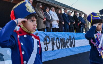 La figura de Manuel Belgrano convocó a la comunidad en el Paseo del Agro