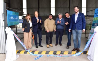 Con la presencia del Ministro de la Producción Miguel Mandrille se inauguró un nuevo CAT en el Parque Industrial de Fernández