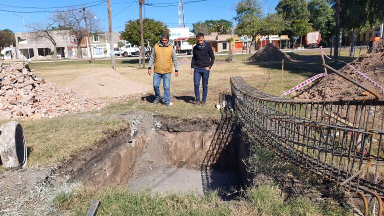Nueva obra en el predio del ferrocarril